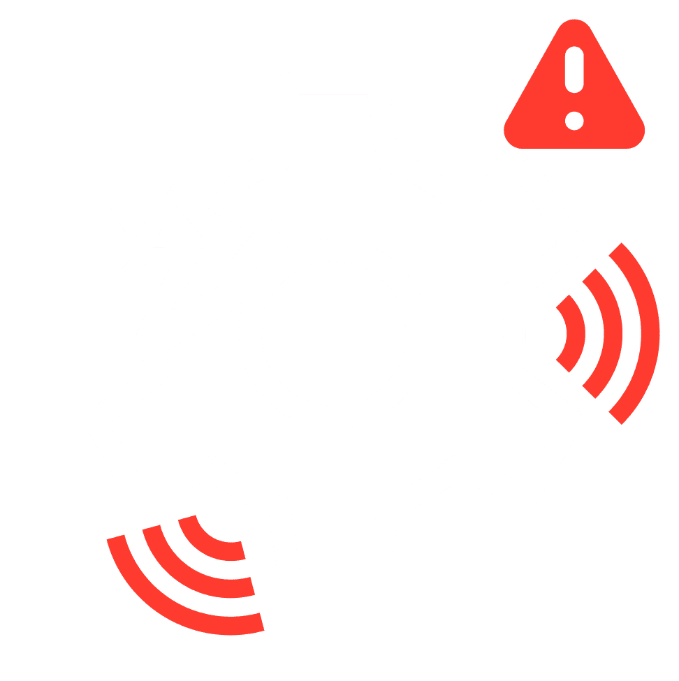 Reactive maintenance — equipment fault alert
